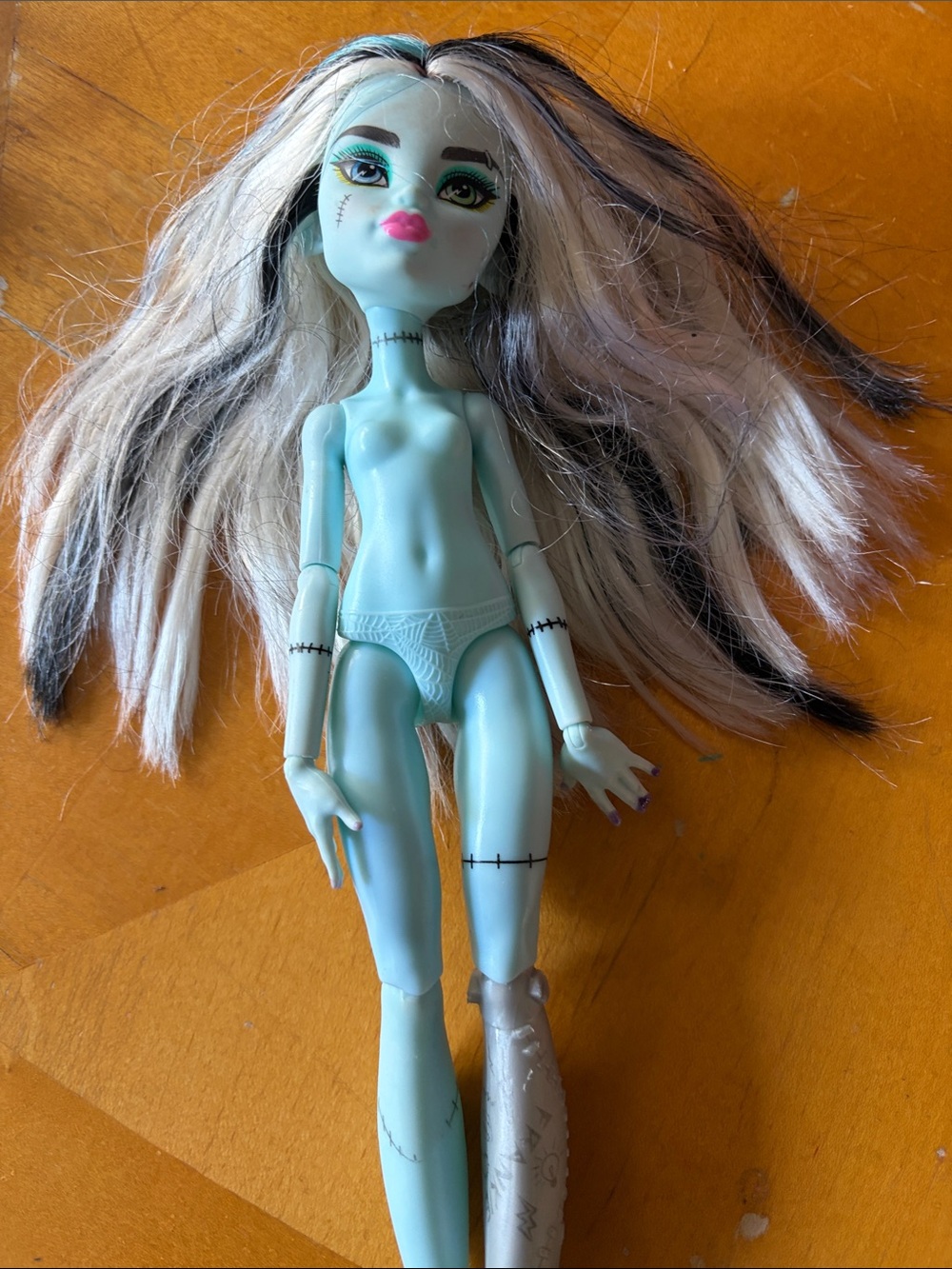 Monster high Fashion Doll with Two-Tone Blonde & Black Hair